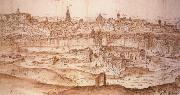 View of Toledo Anton van den Wyngaerde